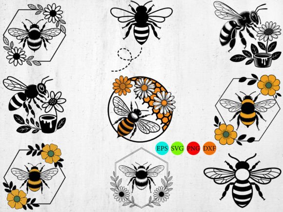 Bee Svg Bundle, Floral Bee Svg, Bees Svg: A Designer's Review