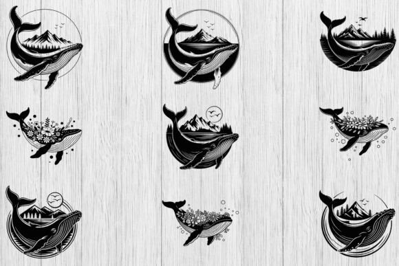 Blue Whale SVG Bundle, Floral Whale Svg Review
