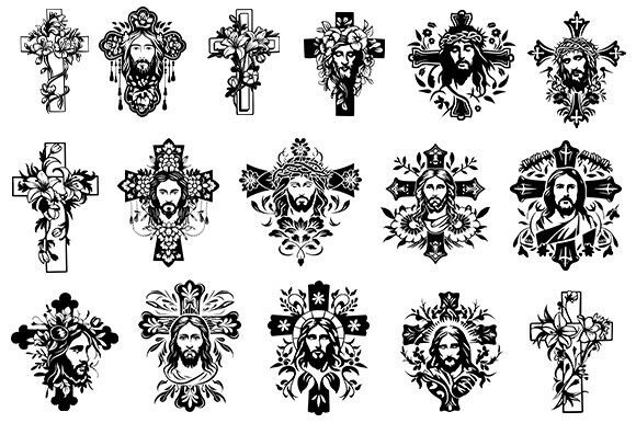 Cross SVG, Floral Cross SVG Bundle Review