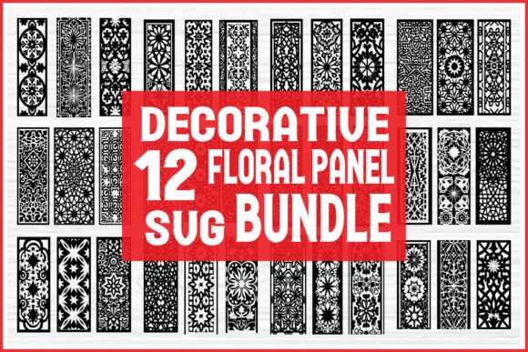 Decorative Floral Panel SVG Bundle Review