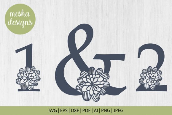 Floral Numbers SVG Cut File 0-9 Svg Review