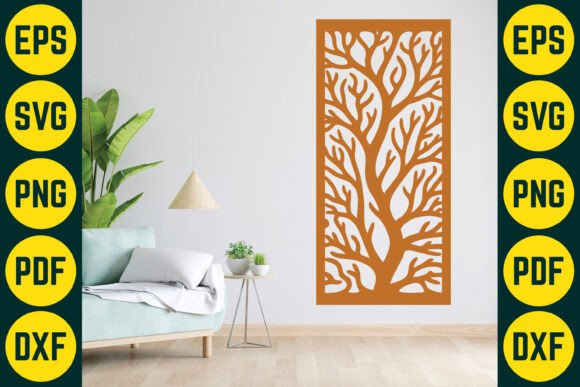 Laser Cut Floral Panel SVG Design 8 Review