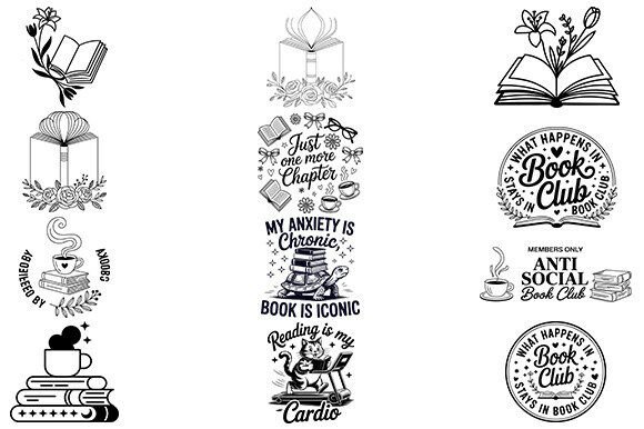 Reading Woman Svg Floral Book Bundle Review